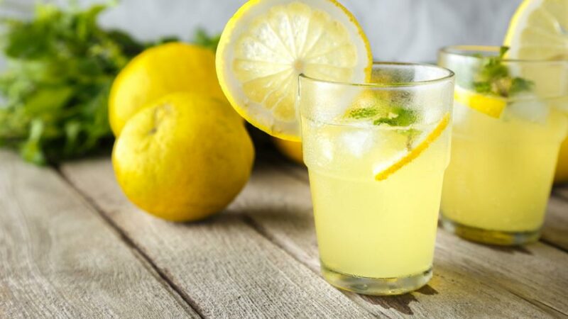 Le jus de citron